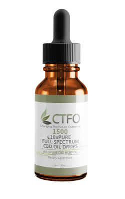 CTFO 1500mg 10x Pure Full-Spectrum CBD Oil